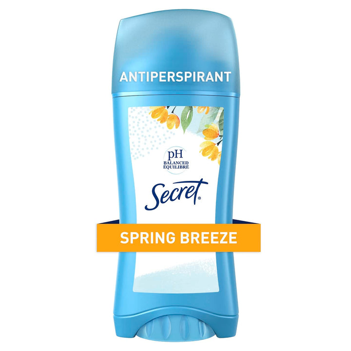 Invisible Solid Antiperspirant and Deodorant, Spring Breeze, 2.6 oz