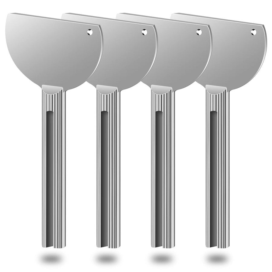 sansheng 4PCS Tube Squeezer Toothpaste Squeezer Metal T