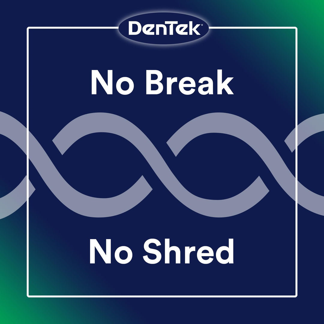 DenTek Triple Clean Floss Pick | 3X Clean: Removes Plaque & Food and Fights Bad Breath | 90 Picks