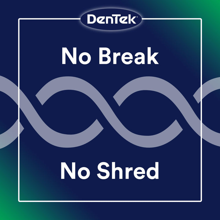 DenTek Triple Clean Floss Pick | 3X Clean: Removes Plaque & Food and Fights Bad Breath | 90 Picks