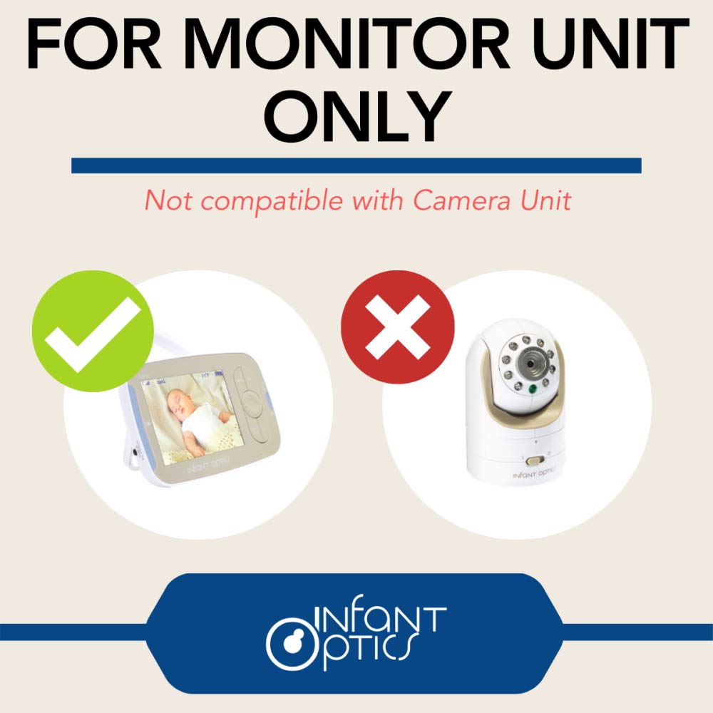 Official Round-Pin Power Cord Adapter for DXR-8 Monitor Unit (2019 Version DXR-8 or Later)