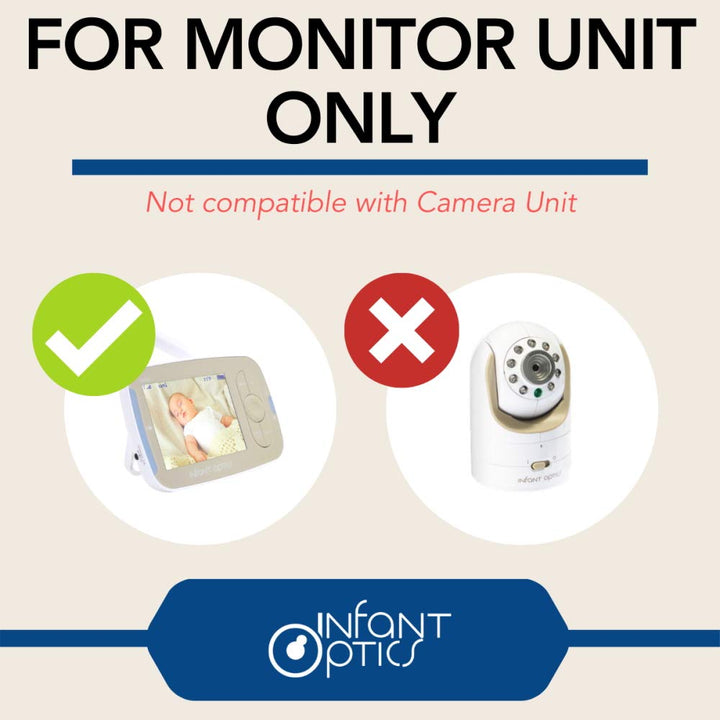 Official Round-Pin Power Cord Adapter for DXR-8 Monitor Unit (2019 Version DXR-8 or Later)