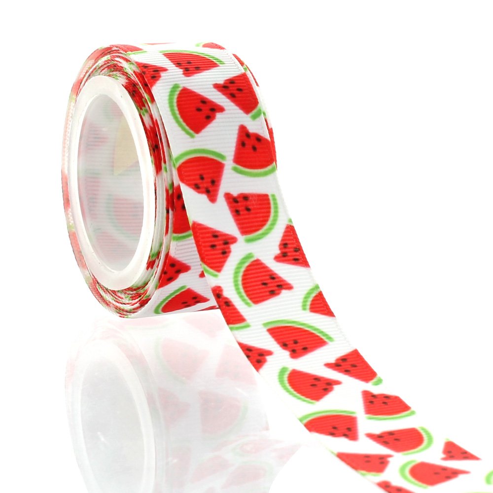 7/8 Watermelon Grosgrain Ribbon 5yd