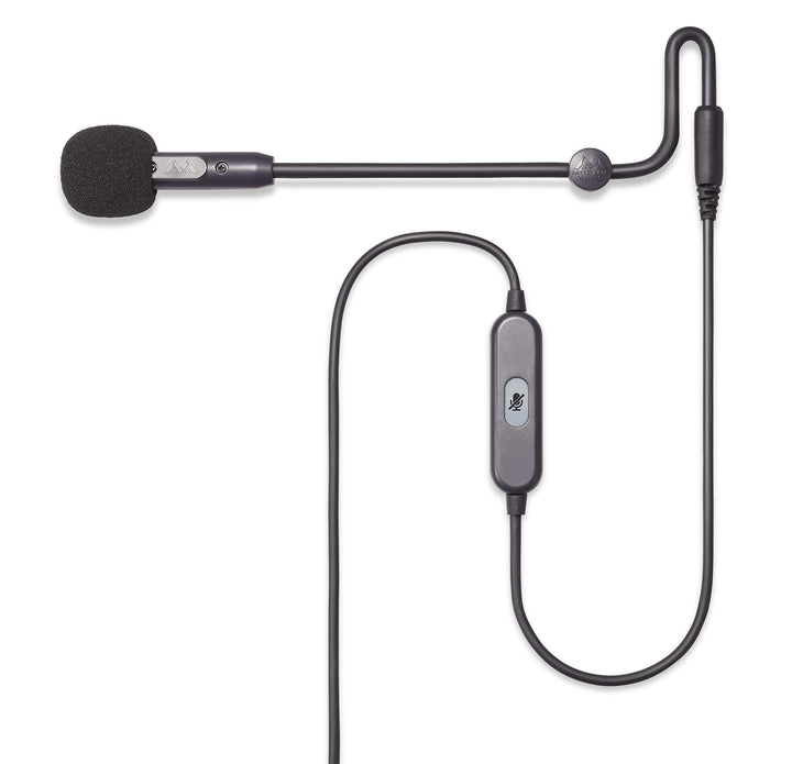 ModMic USB Attachable Noise-Cancelling Microphone with Mute Switch Compatible with Mac, Windows PC, PlayStation 4, and More