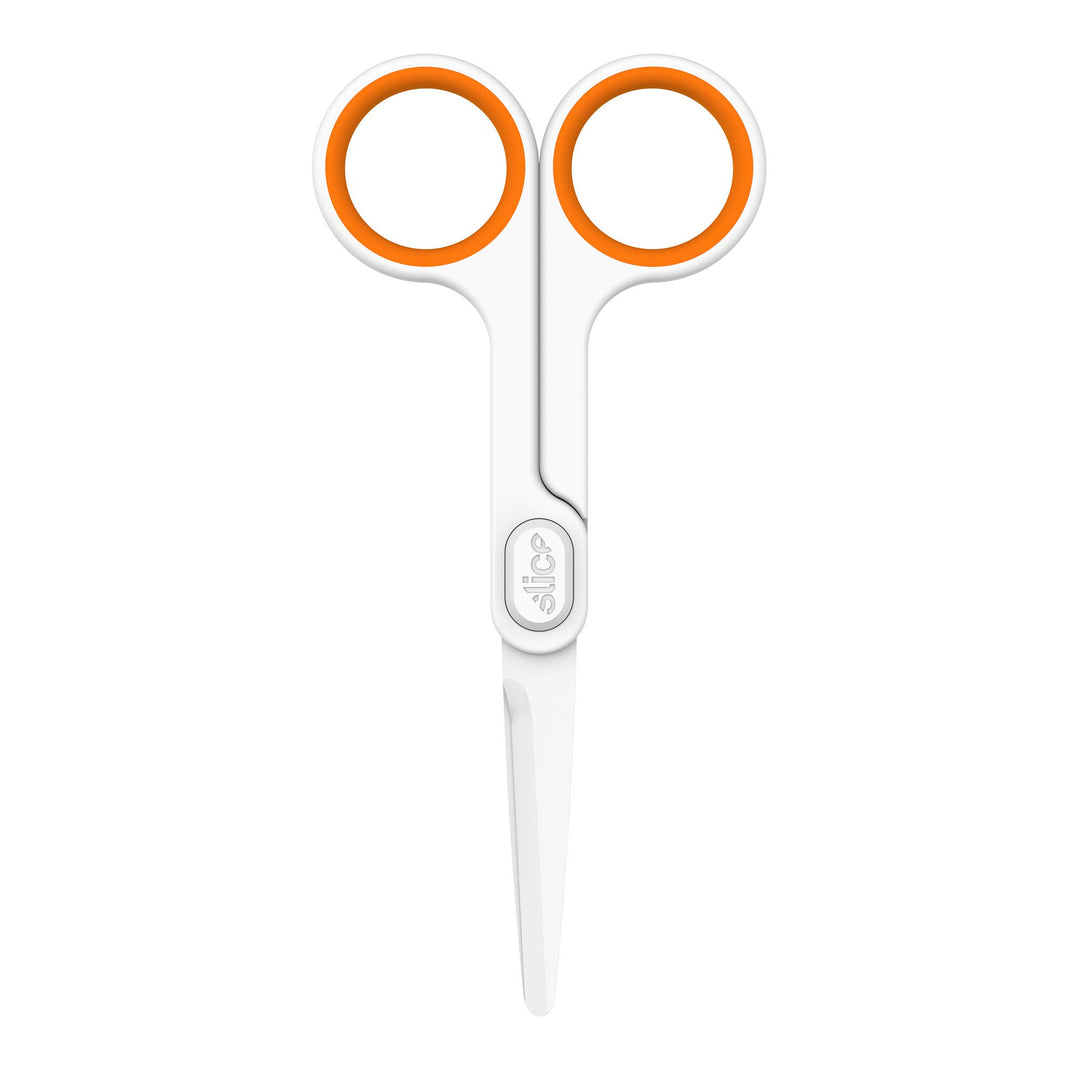 10544 Ceramic Scissors, Never Rusts, Finger Friendly, Food Grade, BPA,1 Pack, Rounded Tip
