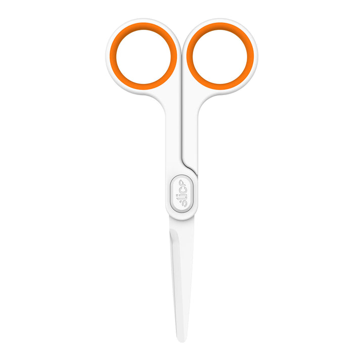 10544 Ceramic Scissors, Never Rusts, Finger Friendly, Food Grade, BPA,1 Pack, Rounded Tip