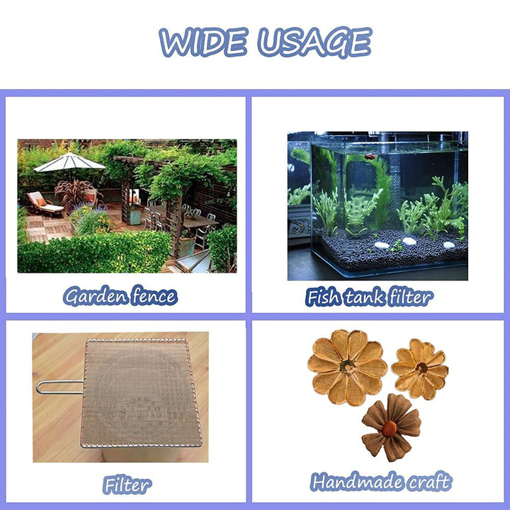 Copper Mesh Copper Wire Mesh Screen 12 x 40 - 99.9% Pure Copper #40 Mesh, Aperture 0.48m Copper Mesh Cloth Fine Mesh