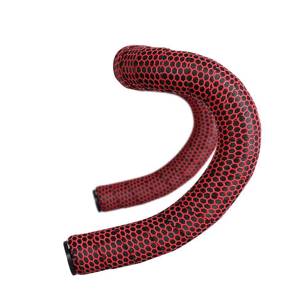 Bike Handlebar Tapes, Road Bicycle Bar Tape, Handle Wraps 2 Rolls for Road Bikes and Cycling(Red)