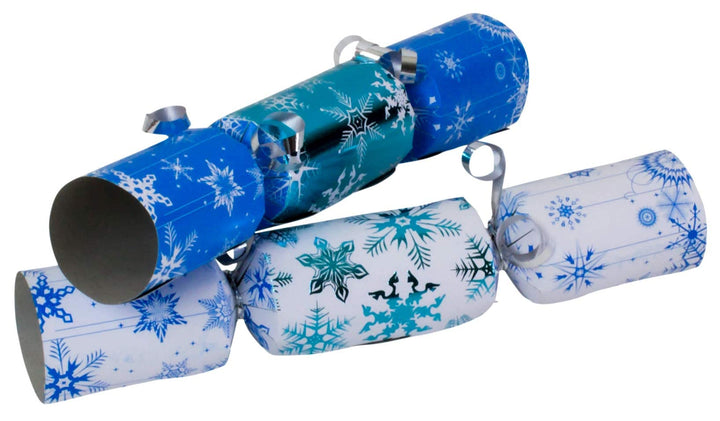 Iconikal 9-inch Christmas No-Snap Party Favor, Blue Sno