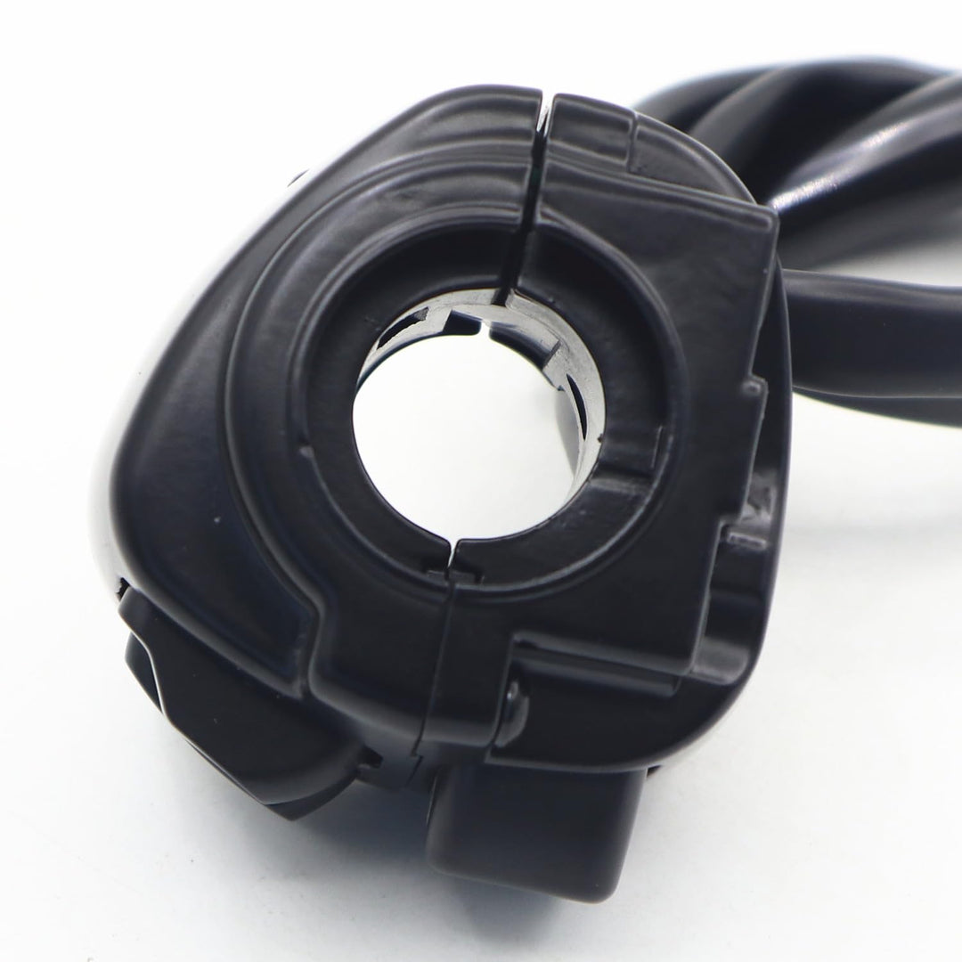 1'' Handlebar Control Switch Kit with Wiring Harness for Harley Dyna Softail XL883 Black ESUBOSHI