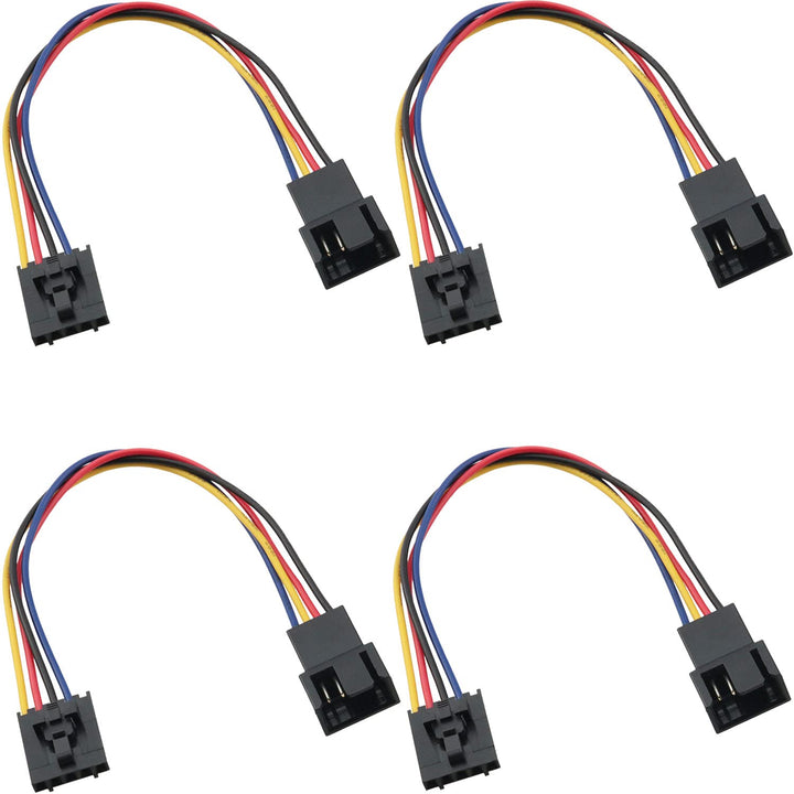 ITROLLE Fan Adapter Cable 4PCS 17.5cm/6.89inch 5 Pin to
