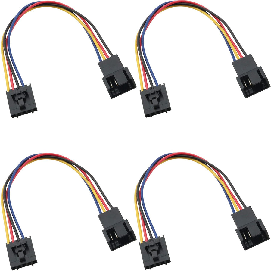 ITROLLE Fan Adapter Cable 4PCS 17.5cm/6.89inch 5 Pin to