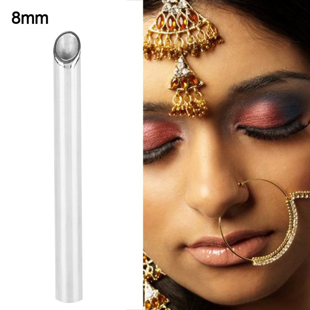 Filfeel 8Mm: Stainless Steel Piercing Receiver Needle Receiving Tube Body Jewelry Holding Piercing Tool (8Mm)