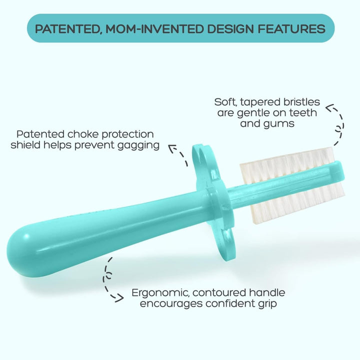grabease Baby Toothbrush Finger, Infant Toothbrush, Tod