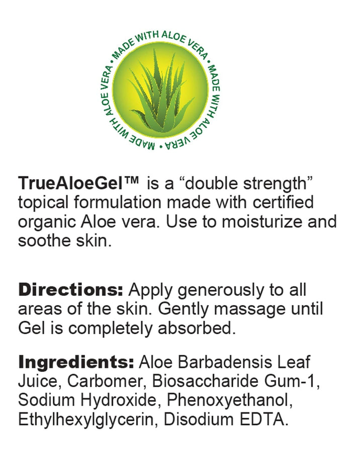 NatureCity Double Strength Topical Aloe Vera Gel - Made