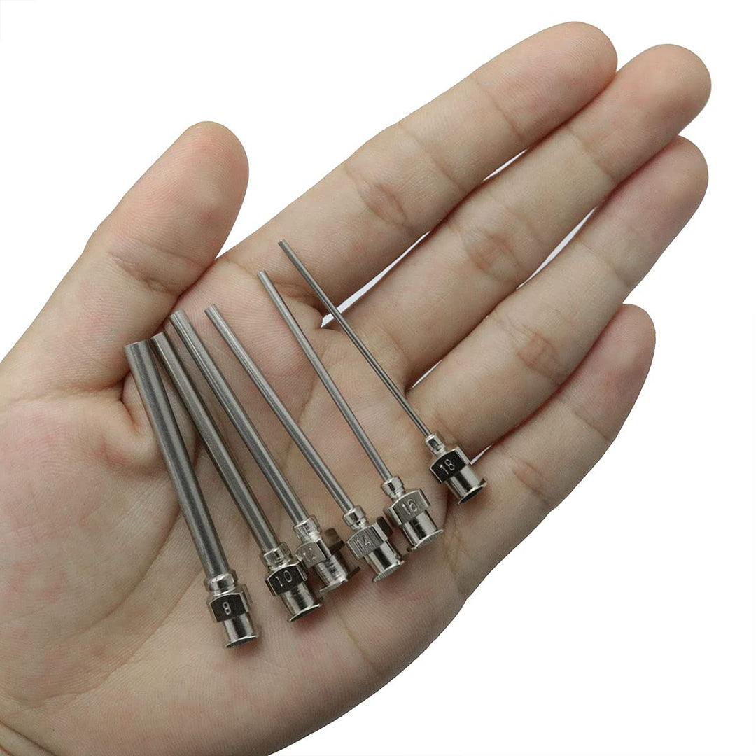 ITROLLE Dispensing Needle Set 12PCS 1.97inch/50mm Stain