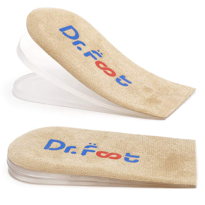 Dr.Foot Adjustable Orthopedic Heel Lift Inserts, Height