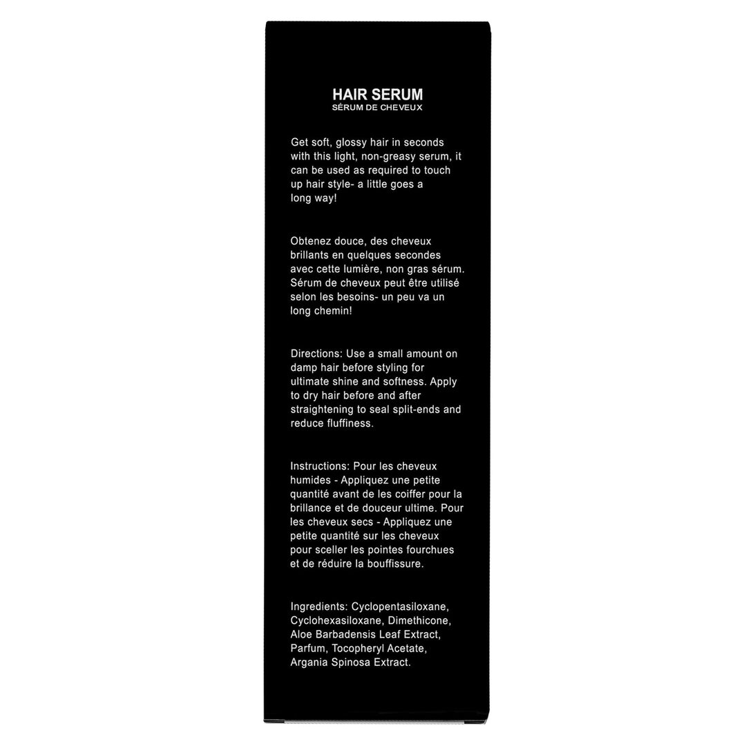 Serum, 4 Pack - Hair Styling Agent with Argan Oil for Dry, Damaged Hair - Frizz Control Serum for Straightening, Shine, Trendy Tresses