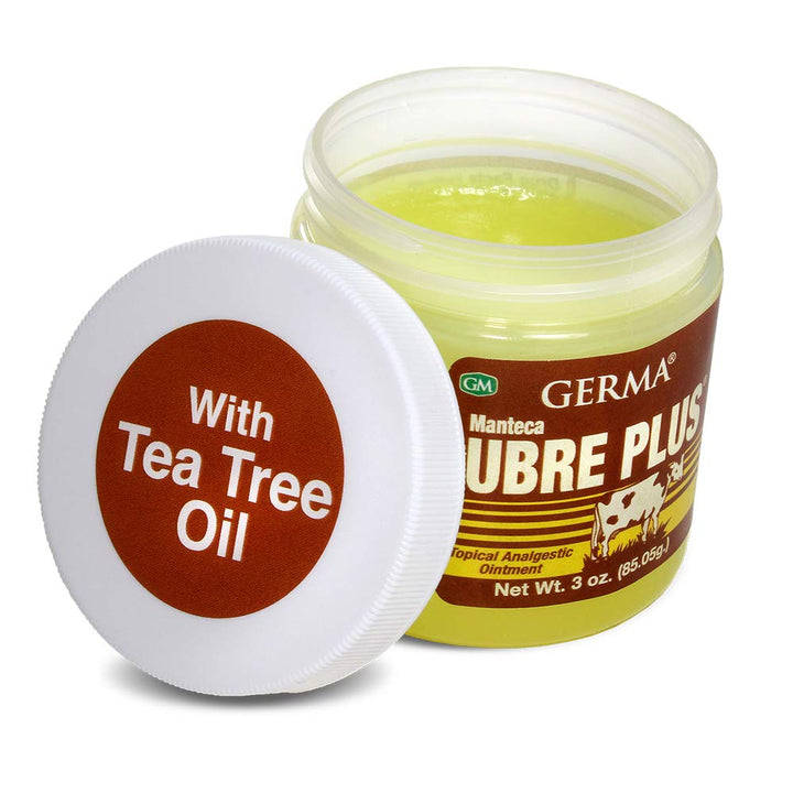 Germa Manteca Ubre Plus with Tea Tree Oil 3 oz. Jar
