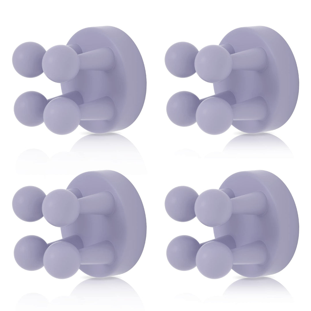 XoYoZo 4 pcs Silicone Toothbrush Holder Multi-Function 