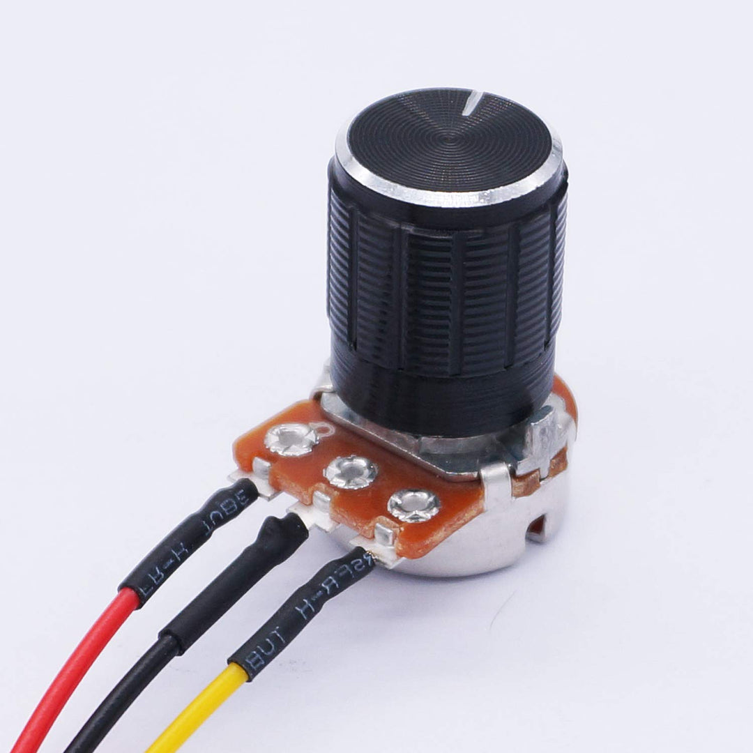 TWTADE 3PCS 20K Ohm Linear Taper Rotary Potentiometer W
