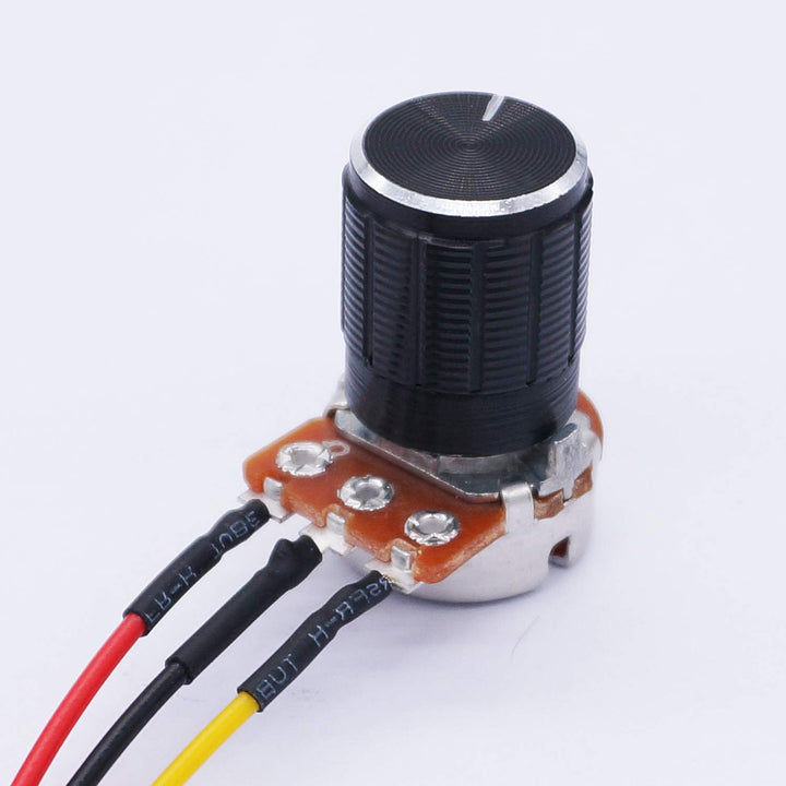 TWTADE 3PCS 20K Ohm Linear Taper Rotary Potentiometer W