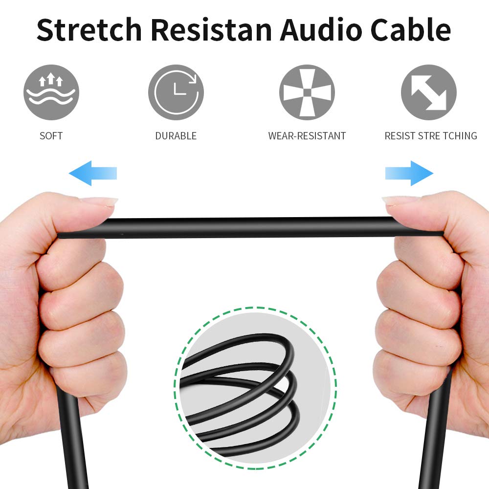Disino Female RCA to XLR Male Cable,XLR to RCA Converte