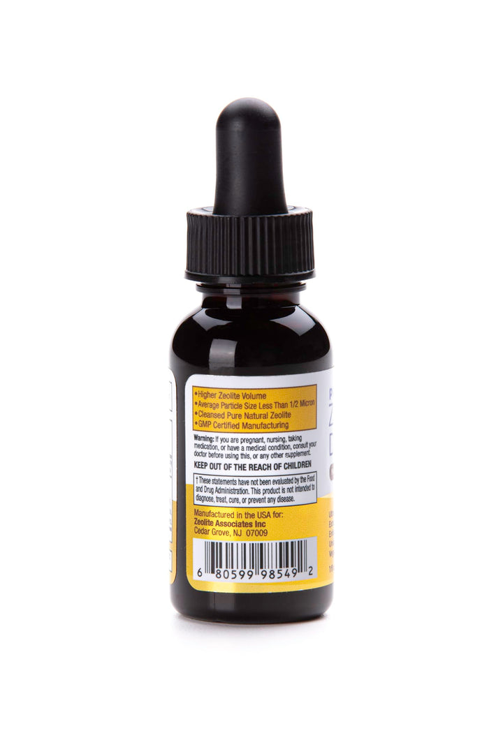 Pure Zeolite Drops 1 oz Bottle Fulvic and Humic Acid Im