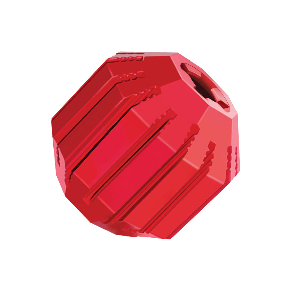Stuff-A-Ball - Durable, Natural Rubber Chew Toy for Dogs - Dental Health Pet Toy for Chewing & Teeth Cleaning - Stuffable for Treats & Snacks - for Small Dogs
