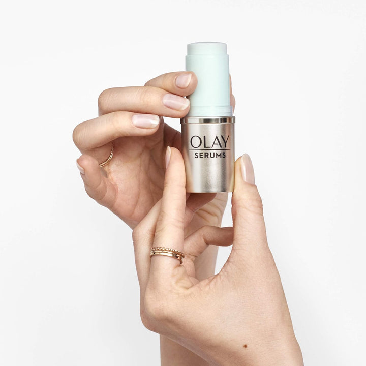 Face Serum , Skin Cooling Serum Stick with Vitamin B3 and Cactus Water, 0.47 Fl Oz