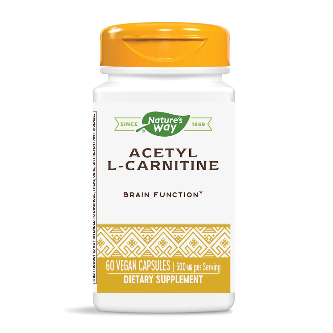 Nature&#39;s Way Acetyl L-Carnitine, Supports Brain