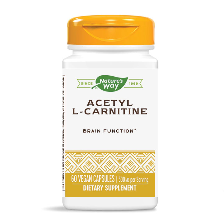 Nature&#39;s Way Acetyl L-Carnitine, Supports Brain