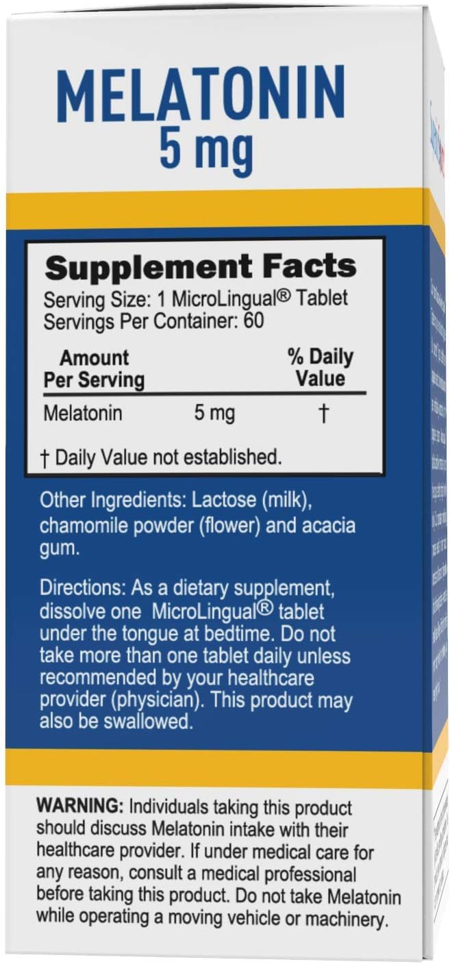Superior Source Melatonin 5 mg - Healthy Sleep Support 