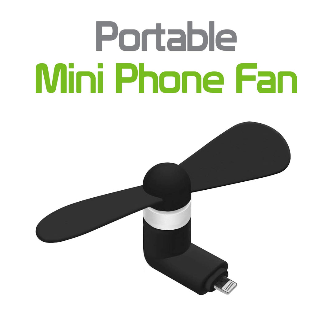 Cellet Mini Portable USB Fan Compatible with Apple iPho
