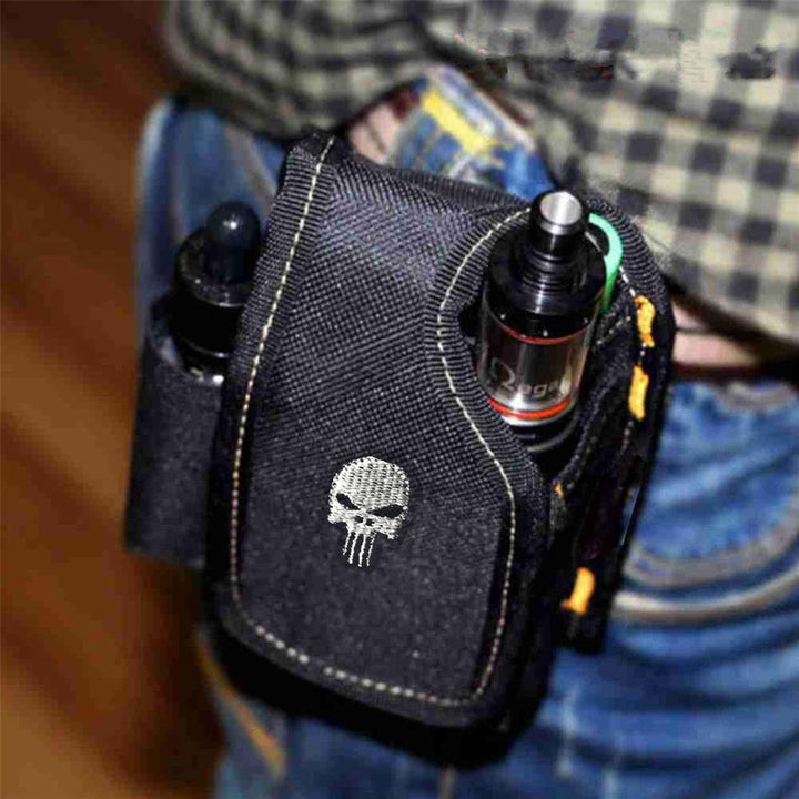 Vape Mod Carrying Bag with Straps, Vapor Case For Box Mod, Tank, E-juice, Battery - Best Vape Portable Travel to Keep Your Vape Accessories Organized [CASE ONLY]
