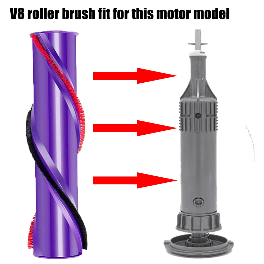 Odashen Brushbar Roller Brush Replacement for Dyson V8 
