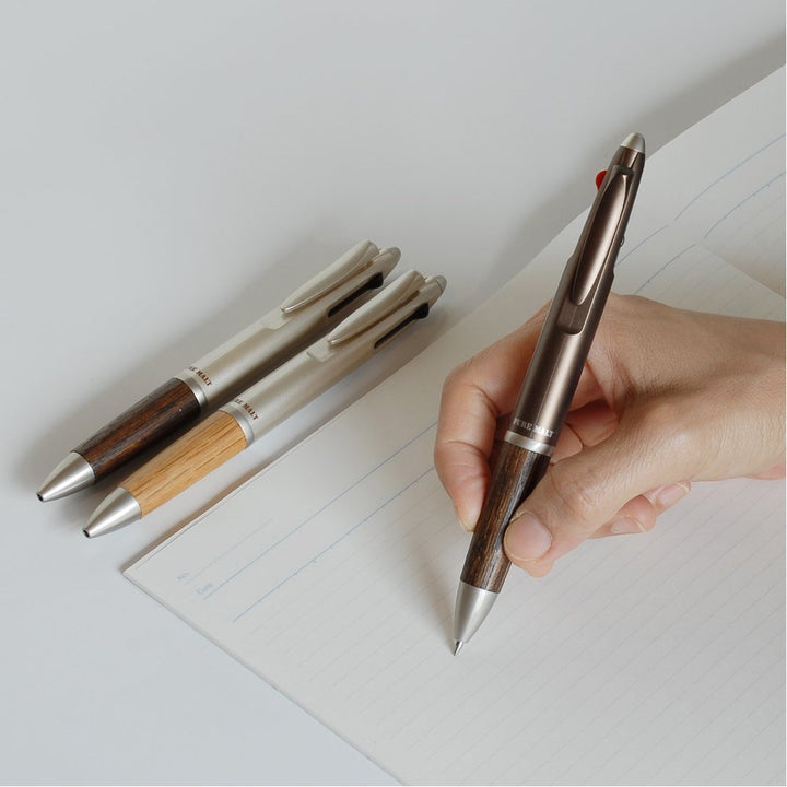 Mitsubishi Pencil MSXE310057M21 Multi-functional Pen, Pure Malt 2 &amp; 1, Metallic Brown