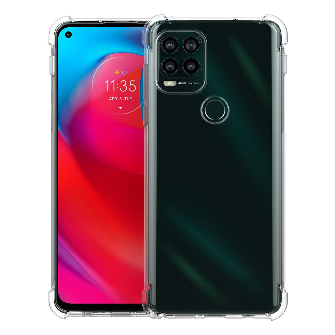 Clear Moto G Stylus 5G 2021 Case - Scratch Resistant TPU Silicone Protective Skin