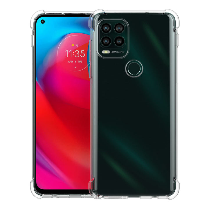 Clear Moto G Stylus 5G 2021 Case - Scratch Resistant TPU Silicone Protective Skin