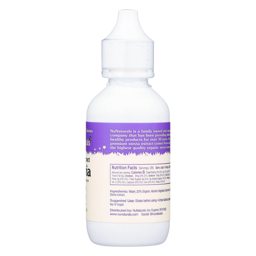 Clear Extract NuStevia, Plant-Based Sweetener, 2 oz, 2 Pack, Plastic