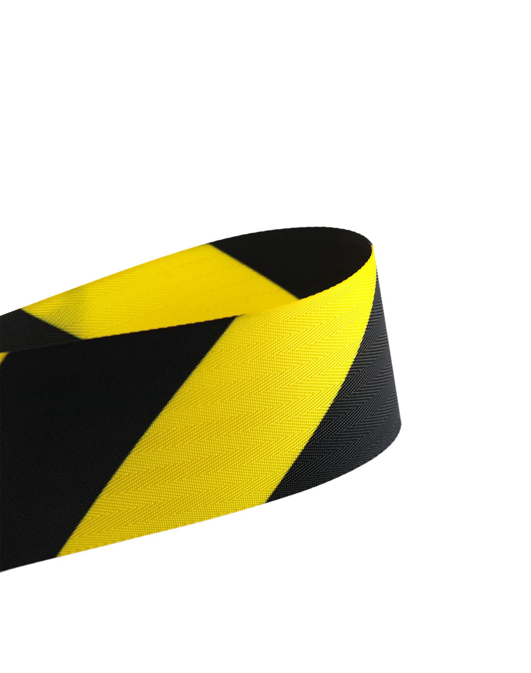 QWORK Fixed Wall Mount Retractable Belt Barrier, ABS Case 16 ft, Black and Yellow Safety Belt with Screws