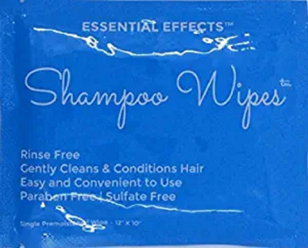 Shampoo Wipes (8) Rinse Free Hair Cleansing Dry No Rinse Shampoo