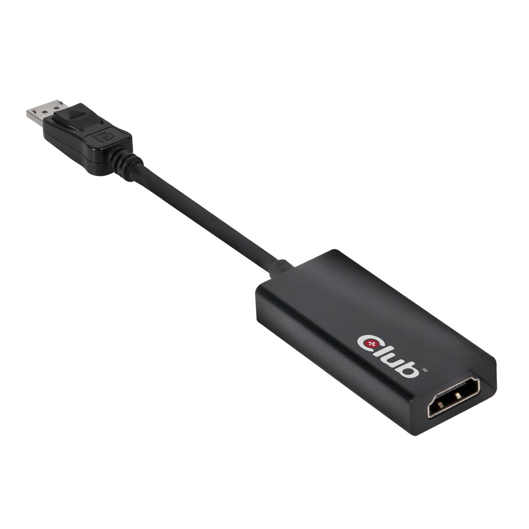 Club3D CAC-1070 Displayport 1.2 to HDMI 2.0 UHD Active Adapter Support 4096X2160 at 60Hz VESA Certified
