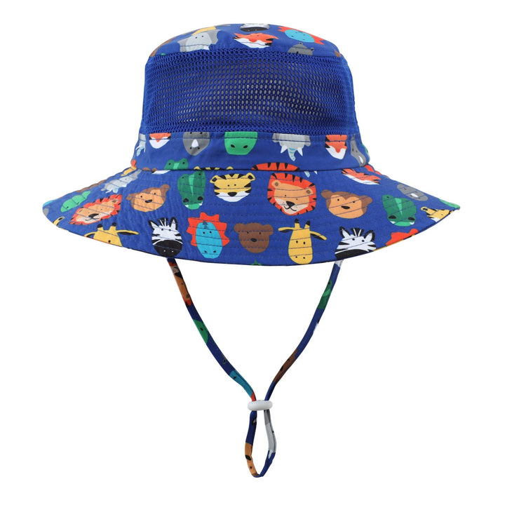 UPF 50+ Kids Hat Lite Sun Bucket Hat for Boys Sun Protection Hats Zoo 2-4 Years
