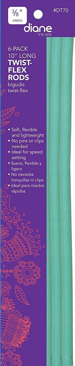 DT70 Twist-Flex Rods in Green – 3/8 Inch