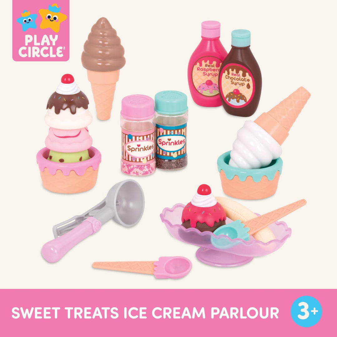 Play Circle Sweet Treats Ice Cream Parlor- Multi Color