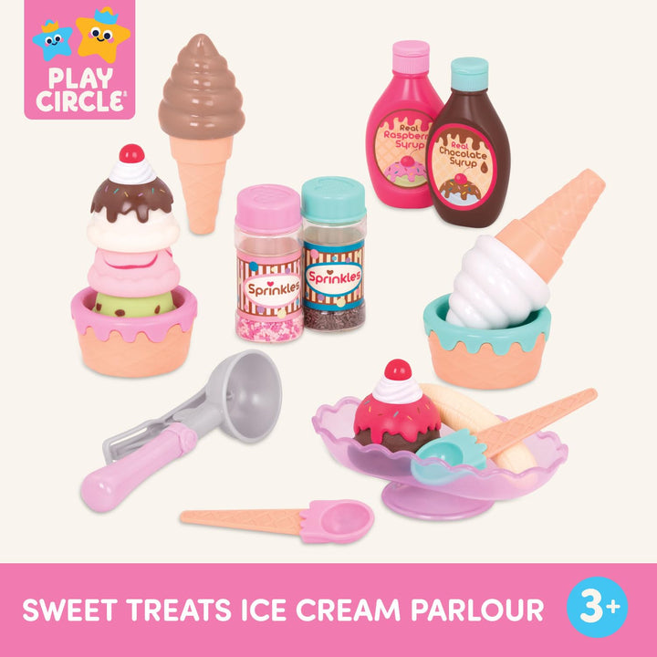 Play Circle Sweet Treats Ice Cream Parlor- Multi Color