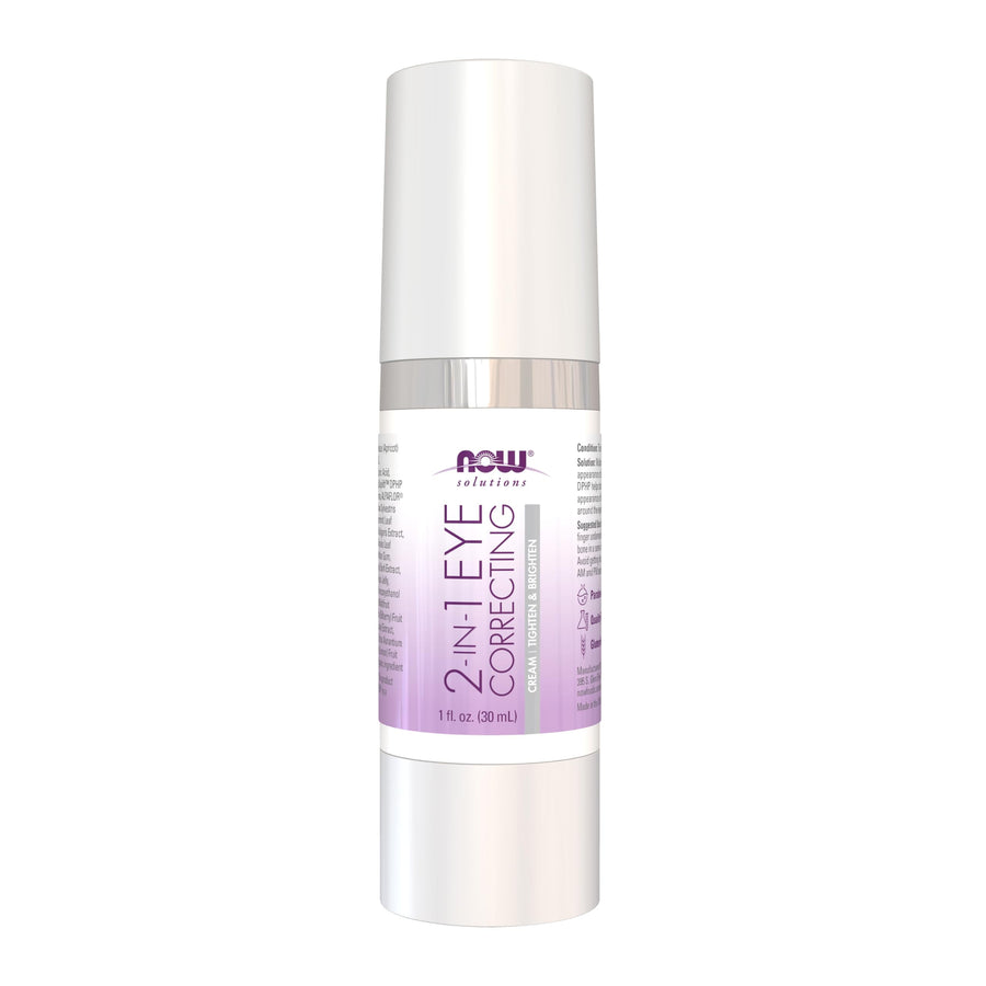 Solutions, Eye Cream, 2 in 1 Correcting to Tighten and Brighten the Eye Area, 1-Ounce