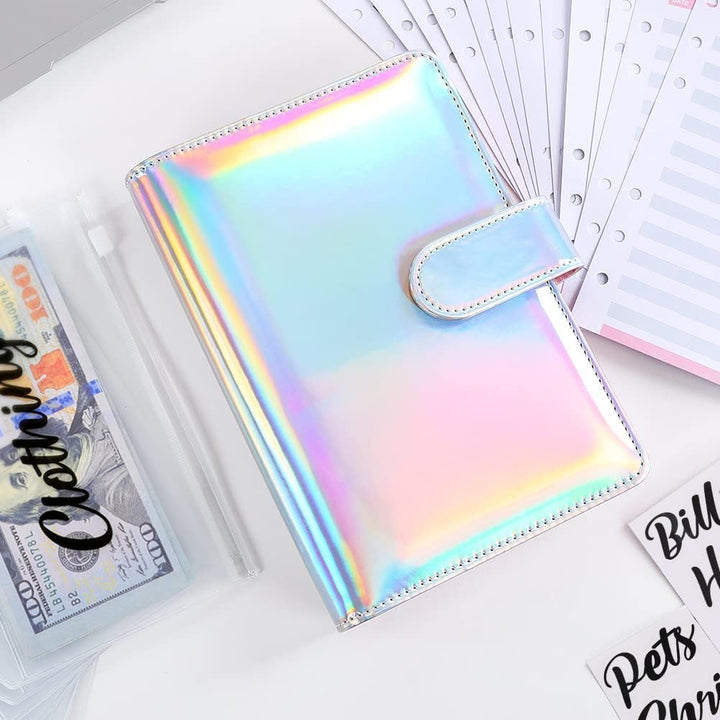 Budget Binder, Money Saving Binder with Zipper Envelopes, Cash Envelopes and Expense Budget Sheets for Budgeting