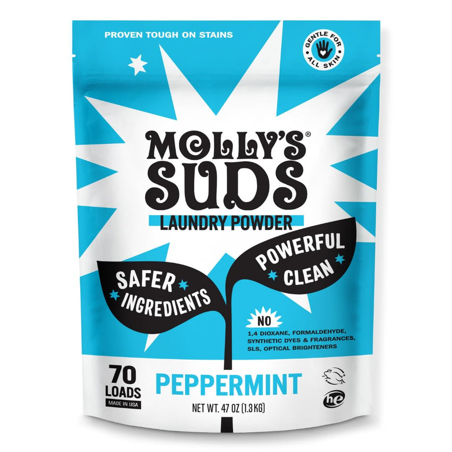 Molly's Suds Natural Laundry Powder, 70 Loads, 2lbs